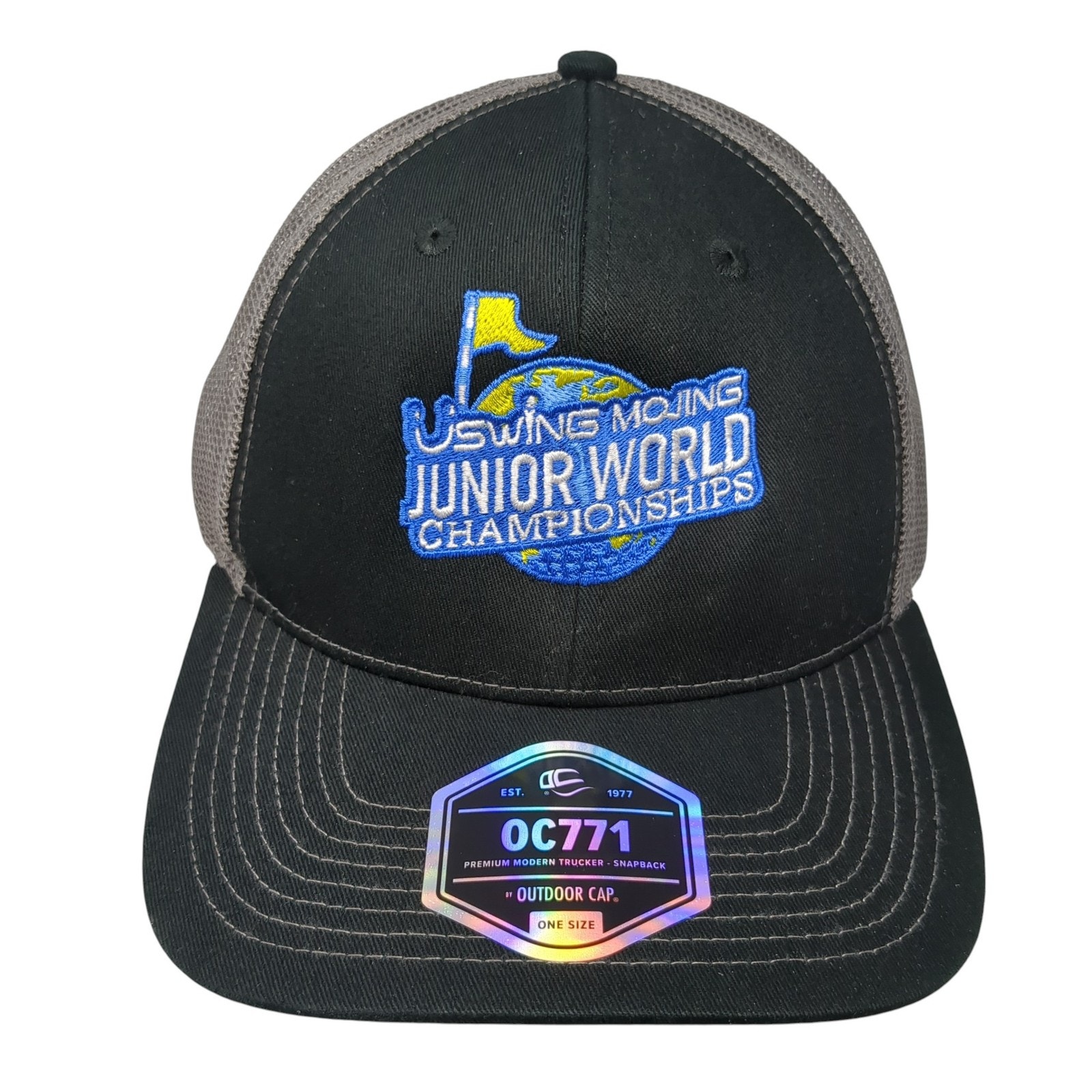 Uswing Mojing Junior World Championship Trucker Hat Black One Size